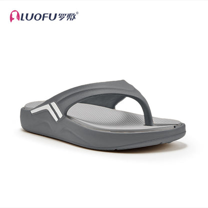 صندل Luofu الأصلي المريح, مقاوم للتآكل, ونعل سميك يمتص الصدمات 