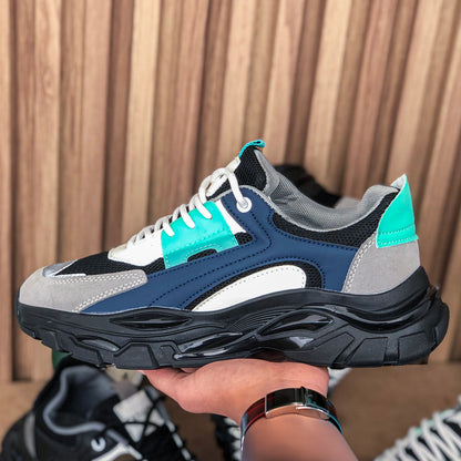 أحذية رياضية فاخرة للرجال: أحذية رياضية قابلة للتنفس 