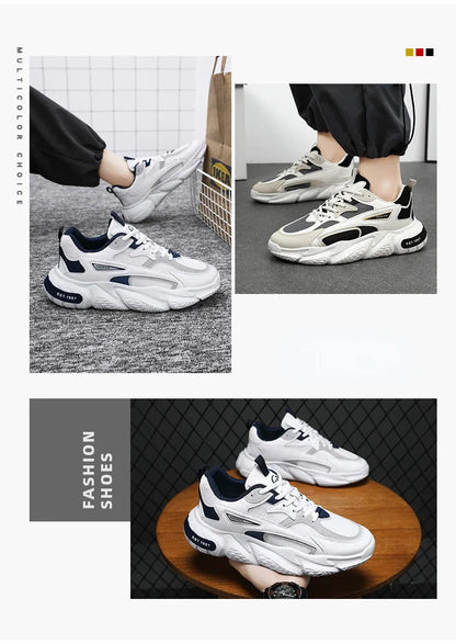 Versatile, breathable casual shoes for men. Designed with modern anti-slip technology