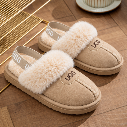 Women’s Cozy Fur-Lined Comfort Slippers – Soft & Warm Everyday Style