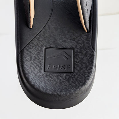 صندل REISF™ الطبي الفاخر للرجال — نعل مبطّن بارتفاع 3 سم · مقاوم للماء · مضاد للانزلاق

