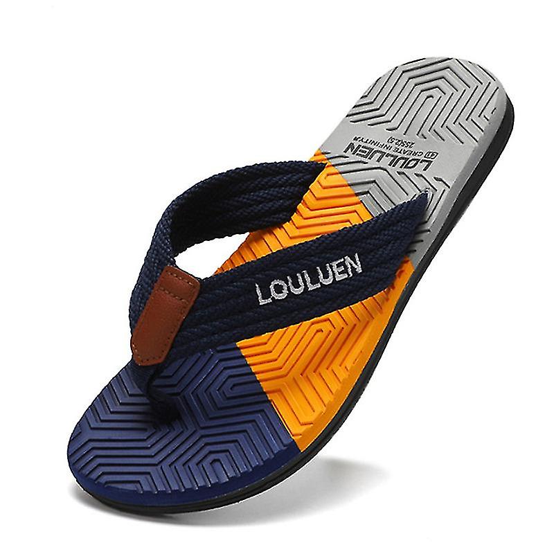 صنادل رجالية مريحة متينة جدا، صنادل كاجوال مضادة للانزلاق للمشي في الداخل والخارج